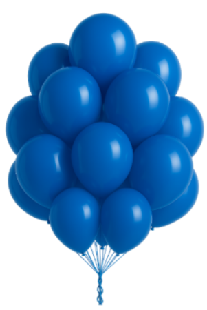 Ballon Latex - Bleu
