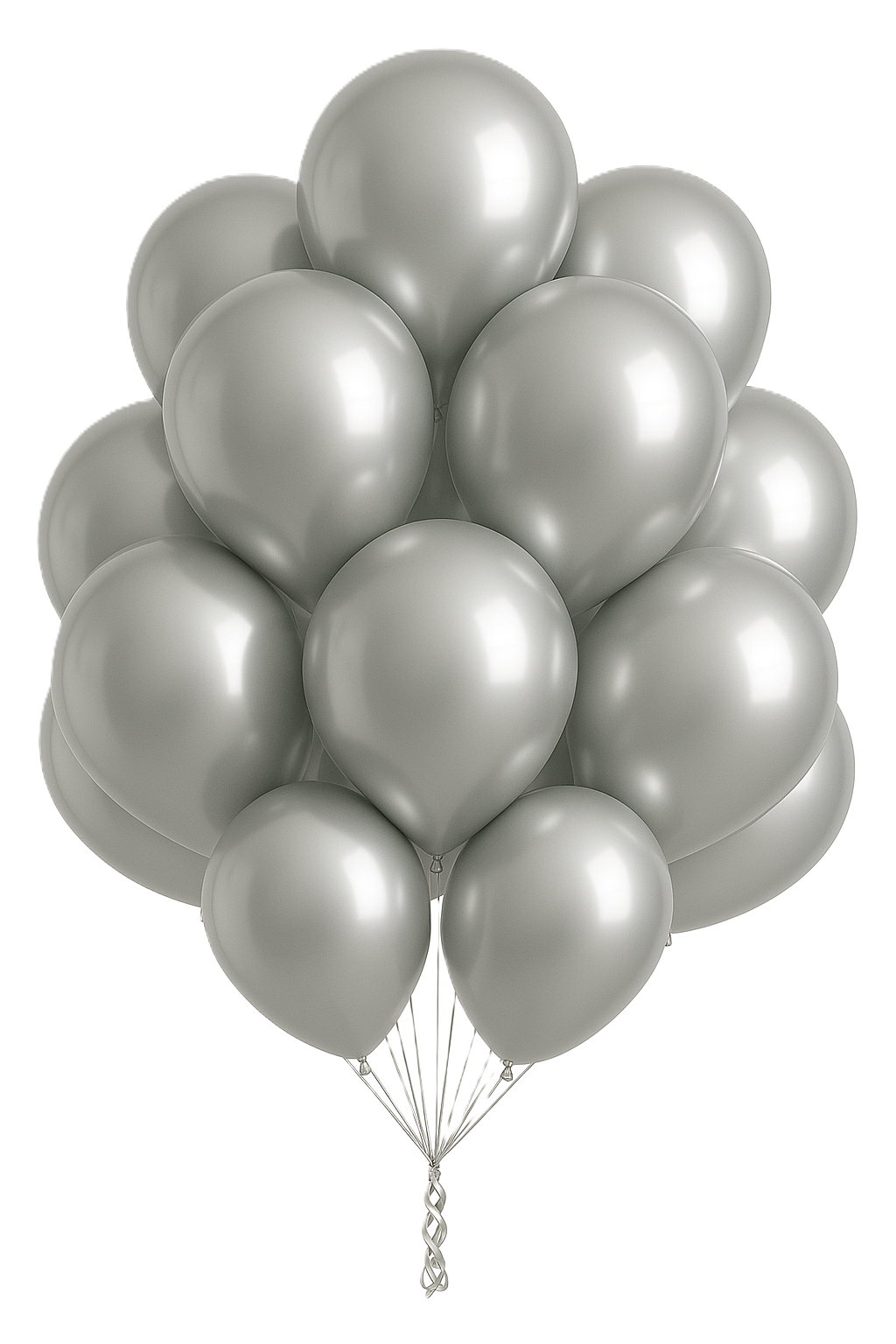 Ballon Métallisé - Argent Métallisé