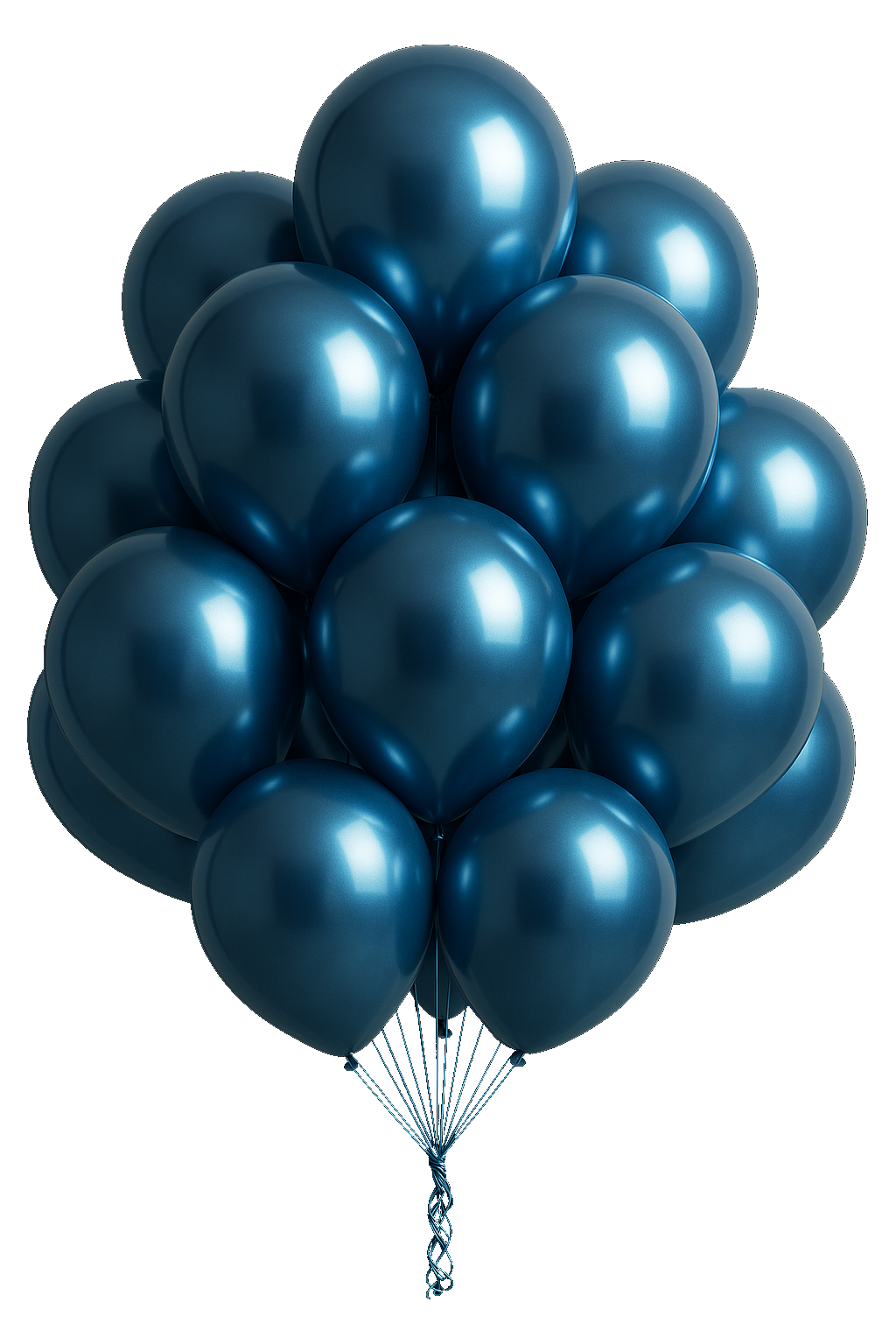 Ballon Métallisé - Bleu Métallisé